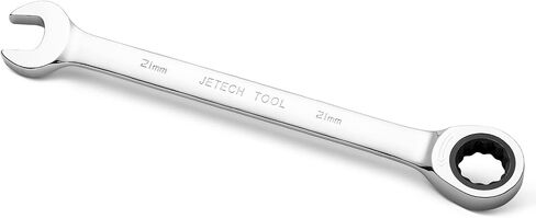Jetech 14mm مفتاح ربط السقاطة، 12PT 72 مفتاح تروس الأسنان، مفتاح تروس فولاذي من الدرجة الصناعية Cr-V للسيارات المنزلية المرآب in Saudi Arabia