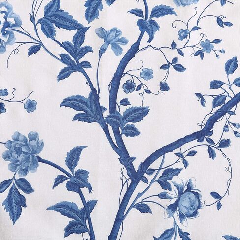 Laura Ashley - ستارة قصيرة، معالجة نافذة علوية بجيب من القطن، ديكور منزلي أنيق (Elise، 18 بوصة × 50 بوصة) in Kuwait