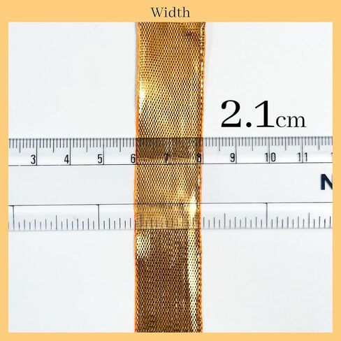 التطريز المواد جوتا باتي حواف الدانتيل الشريط للملابس التقليدية اللون الذهبي (45 متر) in Kuwait