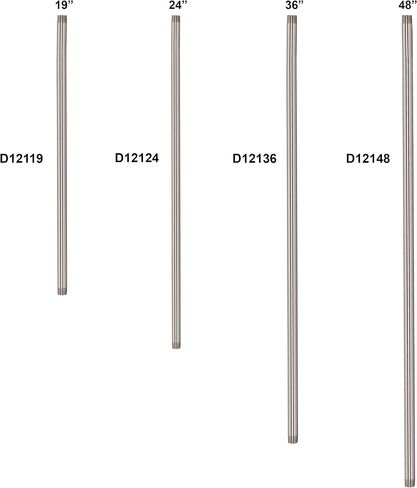 Westbrass 1/2" x 36" IPS Pipe Nipple, Polished Chrome, D12136-26 in Saudi Arabia