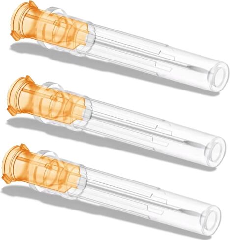 100Pcs 25Gauge 1 Inch Lab Dispensing Needle Accessories for Industry Precision Applications, Scientific Research, Animal and Plant Supplies, Individually Sealed Package in Saudi Arabia