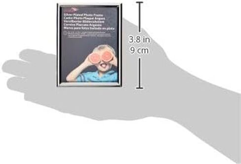 Maturi Silver Plated Photo Frame - Thin Edge, 5 x 7-inch (13 x 18cm) in Saudi Arabia