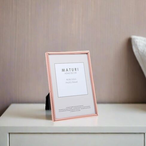 Maturi Silver Plated Photo Frame - Thin Edge, 5 x 7-inch (13 x 18cm) in Saudi Arabia