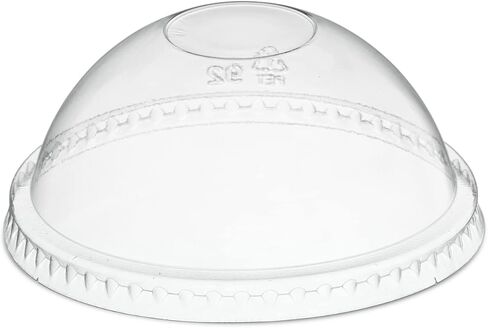 ELEGANT DISPOSABLES 5 oz Clear Plastic Dessert Cups with Dome Lids No hole - 50 Sets Disposable Snack Bowls for Ice Cream, Parfait, Jello and Individual Desserts at Party, Fruit Cup with No Leaks in Saudi Arabia