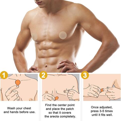 Nipple Covers for Men,Anti-Chafing Nipple Protector Patch for Runners, Running Nipple Tape Stickers in Saudi Arabia