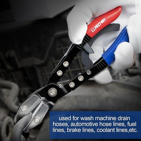 llndei 3 قطع خرطوم قرصة مجموعة كماشة، 8 بوصة 10 بوصة 12 بوصة قفل أوتوماتيكي تصعيد خرطوم قرصة قبالة كماشة للخراطيم المرنة خراطيم الوقود، خراطيم الفرامل، خراطيم المبرد in Kuwait