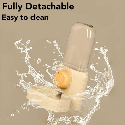 Hanging Automatic Pet Food Water Dispenser, Auto Gravity Rabbit Feeder and Water Dispenser Set，Cage Food Bowl Feeding Station for Puppy Kitten Rabbit Chinchilla Hedgehog Guinea Pig Ferret in Kuwait