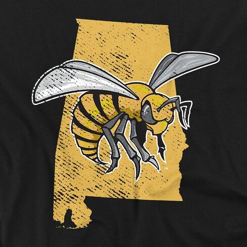 Alabama State University Official Hornets Logo Unisex Adult T Shirt in Saudi Arabia