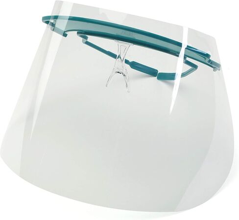 TIDI 2210-100 Assemble 'n Go Face Shield Lense, Wear with Eyewear, Protective Eyewear, PPE, Pack of 100 in Saudi Arabia
