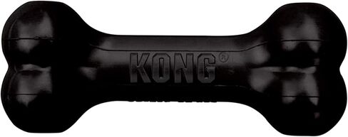 KONG Extreme Goodie Bone, Durable Natural Rubber, Black, for Medium Dogs in Kuwait
