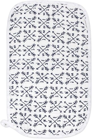 HonestBaby Baby Organic Cotton Multi-Layer Burp Cloths Multipack, Bright White, One Size in Saudi Arabia