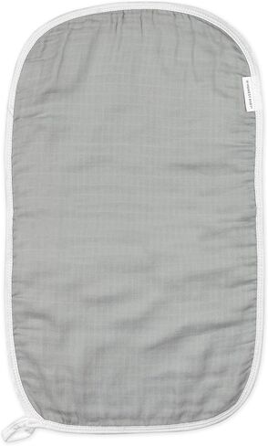 HonestBaby Baby Organic Cotton Multi-Layer Burp Cloths Multipack, Bright White, One Size in Saudi Arabia