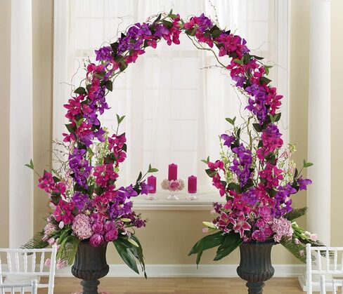IPOPU Bougainvillea Artificial Flowers 31.1in Silk Bougainvillea Flowers Faux Bougainvillea 8PCS Fake Bougainvillea Branches for Wedding Centerpieces Home Garden DIY Decor(Fuchsia+Light Purple) in Saudi Arabia