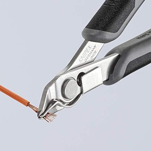 KNIPEX Tools - Electronics Super-Knips, INOX Steel, ESD (7803125ESD), 5-Inch in Saudi Arabia