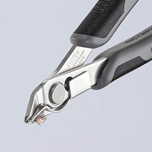 KNIPEX Tools - Electronics Super-Knips, INOX Steel, ESD (7803125ESD), 5-Inch in Saudi Arabia