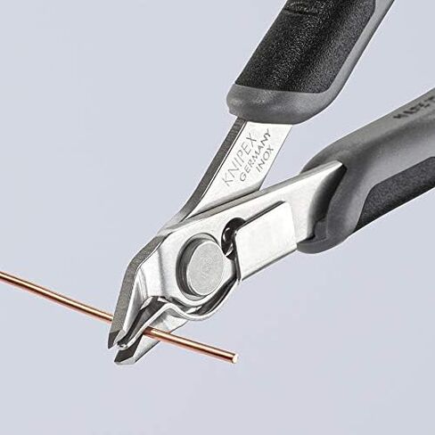 KNIPEX Tools - Electronics Super-Knips, INOX Steel, ESD (7803125ESD), 5-Inch in Saudi Arabia