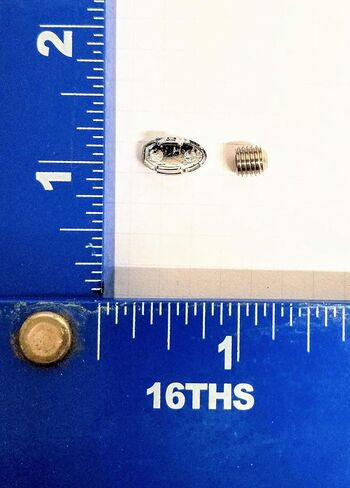 KOHLER GENUINE PART 1156410-CP PLUG BUTTON AND SCREW KIT in Saudi Arabia
