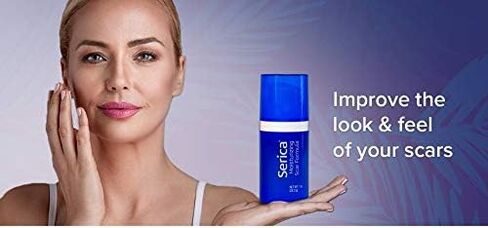 Serica Scar Gel - Silicone Scar Gel For Scar Improve - Serica Moisturizing Scar Formula - Silicone Gel For Scars - Acne Scar Improve - Best Scar Improve Your Skin - Natural Ingredients - Made USA in Saudi Arabia