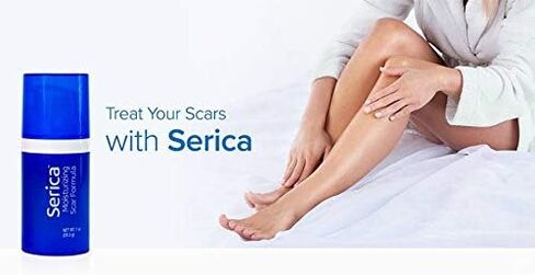 Serica Scar Gel - Silicone Scar Gel For Scar Improve - Serica Moisturizing Scar Formula - Silicone Gel For Scars - Acne Scar Improve - Best Scar Improve Your Skin - Natural Ingredients - Made USA in Saudi Arabia