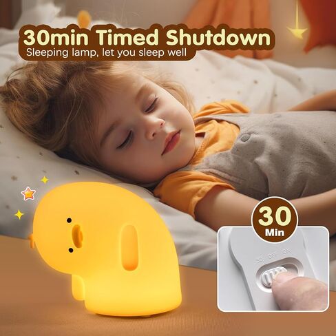 VTIGER Panda Night Light for Kids, Rechargeable LED Touch Cute Lamp, Food Grade Silicone, 3 Modes Squishy Animal Night Lamp, Cute Night Light for Nursery Baby Room, Nice Gifts for Kids Girls Boys in Kuwait