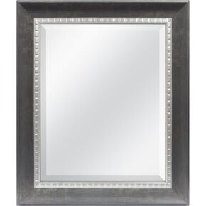 MCS 16x20 Inch Sloped Mirror, 21.5x25.5 Inch Overall Size, Silver (20562)