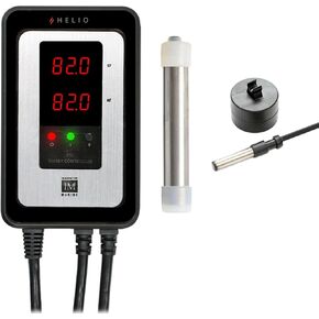 Innovative Marine Helio PTC Smart Heater - Titanium Reef Aquarium Heating System with Smart Solid State Ceramic Chip Technology (50 Watt)