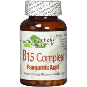 B15 Complete Extra Strength, Pangamic Acid, with TMG&DMG 500mg 90 Capsules