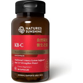 Nature's Sunshine KB-C, Chinese TCM Concentrate, 30 Capsules | Strengthens the Urinary System, Supports the Structural System, and May Help the Body Restore Energy