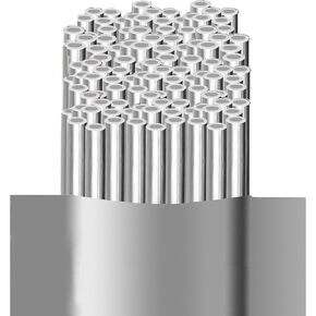 48 Pcs Flux Core Aluminum Rods Low Temperature Easy Melt Aluminum Welding Rods Welding Sticks
