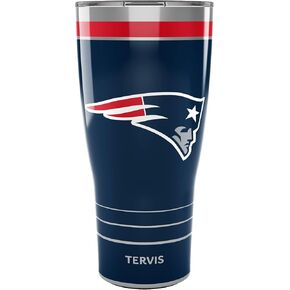 كوب معزول من Tervis NFL New England Patriots-MVP، 20oz، من الفولاذ المقاوم للصدأ
