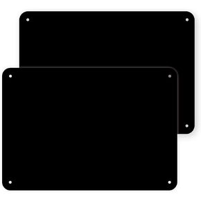 Sign Blanks Black 7x10 PVC 2mm (2)