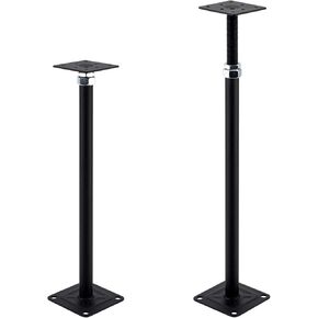 Adjustable Floor Jack Post 17-21" Range of Adjustment,Mini Screw Jack,Telescoping Jack for Temporary Support 4PACK.