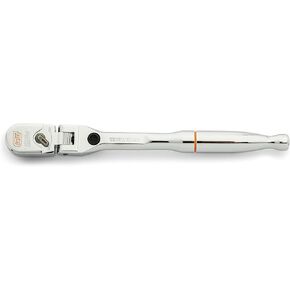 GEARWRENCH 1/4" Drive 120XP Locking Flex Head Ratchet with Full Polish Grip - 81054
