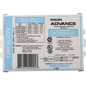 Philips Advance ICF-2S42-M2-LD SmartMate Advance IntelliVolt Ballast