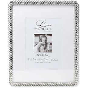 Lawrence Frames 4x6 Gold Metal Eternity Rings Picture Frame