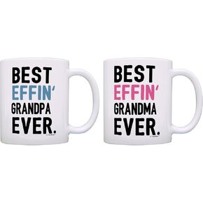 ThisWear Grandma Gifts Grandma Best Effin Grandma Ever Grandma Coffee Mug Grandma Gift 11oz Ceramic Coffee Mug Grandma