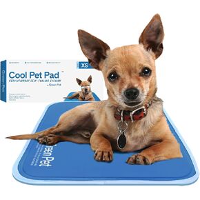 The Green Pet Shop Dog Cooling Mat - Pressure-Activated Gel Cooling Mat For Dogs, Small Size - This Pet Cooling Mat Keeps Dogs and Cats Comfortable All Summer - Ideal for Home and Travel
