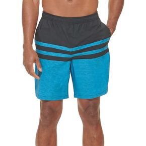 Kirkland Signature Men's Swim Shorts (as1, Alpha, m, Regular, Regular, Blueblack)