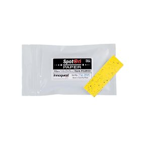 SpotOn Water Sensitive Paper (WSP) for Sprayer Calibration - One Pack of 1"x3" Paper - 50 Sheets Per Pack - Reduce Waste and Ensure Consistent Application of Spray Droplets - Assess Spray Coverage