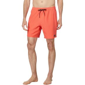 O'Neill Men's Standard Lennox Hermosa Solid Volley 17, Coral Medium
