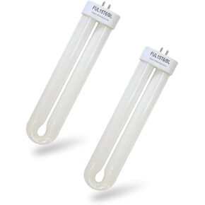 15W BF35 Replacement Black Light Bulb Compatible for Flowtron BK-15D, BF-35C,Stinger U/V15, FP15, TZ15, BB-15WHT,U Shaped Twin Tube Bulb for T6 T8 T9，FUL15W-BL-2 Pack