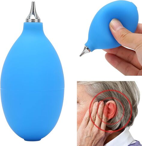 Air Blower Dust Blaster, Lens Air Blower Dust Cleaner, Silicone Maintenance Cleaning Ball Pump Duster, Air Pump Dust Blower Cleaner for Digital, DSLR, SLR Cameras Sensor Lens in Saudi Arabia