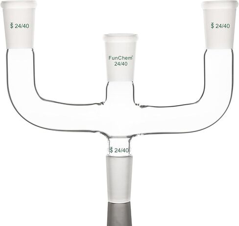 4-Way Claisen Distillation Adapter with 24/40 Joint in Saudi Arabia