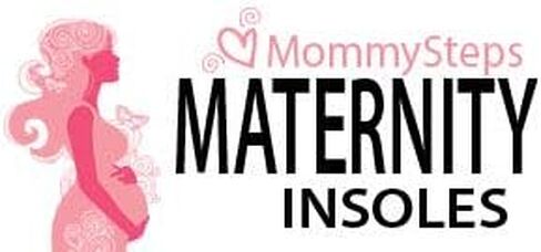 نعال داخلية للحوامل من MommySteps رفيعة للغاية لتخفيف الآلام - أحذية مسطحة مريحة | المرأة السوداء 5.5-6 in Kuwait