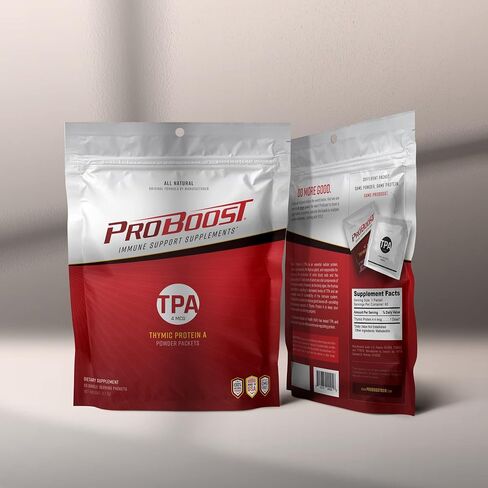 4 McG Thymic Protein A (TPA) Powder Packets - All Natural, Non-GMO, Immune Regulation and Support Supplement - 60 Packets, 4 McG TPA/Serving in Saudi Arabia