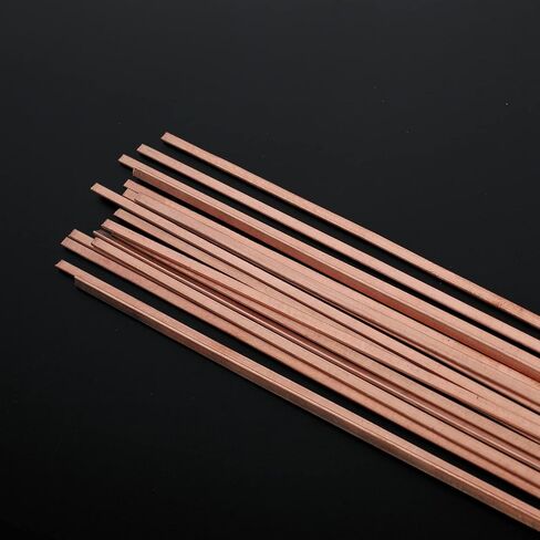 21 عصا BLUEFIRE BCuP-2 نصف 1/2 رطل قضبان لحام سبائك النحاس الفوسفور ذاتية التدفق لا حاجة للتدفق 0.050 بوصة × 1/8 بوصة × 14 بوصة صناعة احترافية إمداد شعلة لحام غاز البروبان in Kuwait