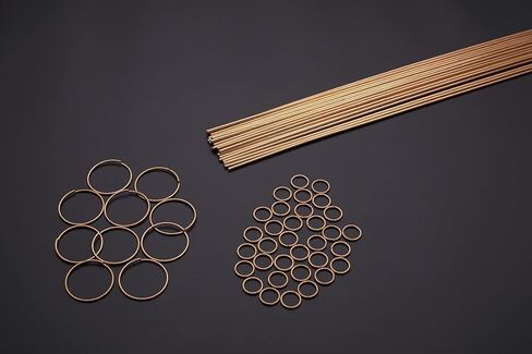 21 عصا BLUEFIRE BCuP-2 نصف 1/2 رطل قضبان لحام سبائك النحاس الفوسفور ذاتية التدفق لا حاجة للتدفق 0.050 بوصة × 1/8 بوصة × 14 بوصة صناعة احترافية إمداد شعلة لحام غاز البروبان in Kuwait