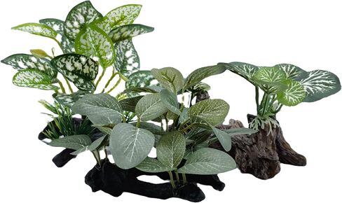 M2cbridge Artificial Fish Tank Plants Aquarium Plant Aquatic Water Grass Foreground Decor (1PC Green) in Kuwait