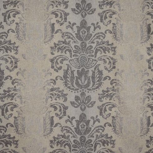 Eclipse Nadya Print Thermal Insulated Single Panel Grommet Top Darkening Curtains for Living Room, 52 in x 63 in, Smokey Blue in Kuwait