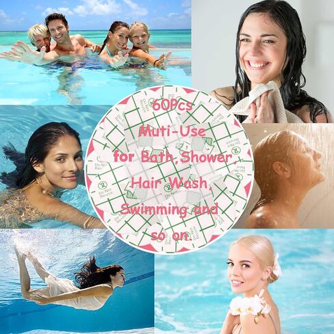 saicheek Shower Swimming Ear Covers Baby Adults Water Proof Ear Swimming Plugs Safety Ear Protection for Shower Swimming Use in Saudi Arabia
